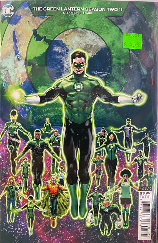 Comic Books DC Comics - Green Lantern (2020 7th Series) Season Two 011 - Cover B Variant Edition (Cond. VF-) - 5078 - Cardboard Memories Inc.