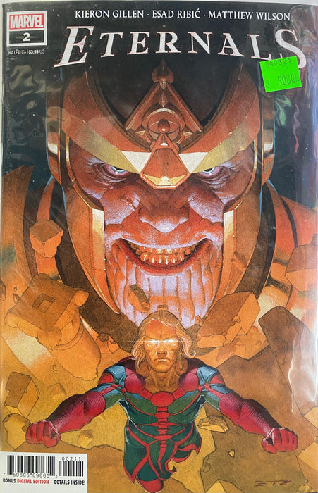 Comic Books Marvel Comics - Eternals (2021 5th Series) 002 (Cond. VF-) - 5080 - Cardboard Memories Inc.