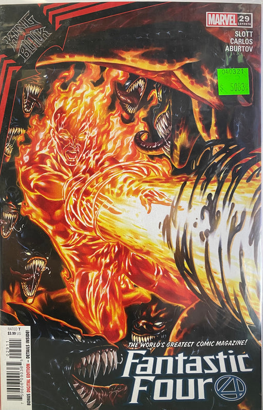 Comic Books Marvel Comics - Fantastic Four (2018 6th Series) 029 - KIB (Cond. VF-) - 5083 - Cardboard Memories Inc.