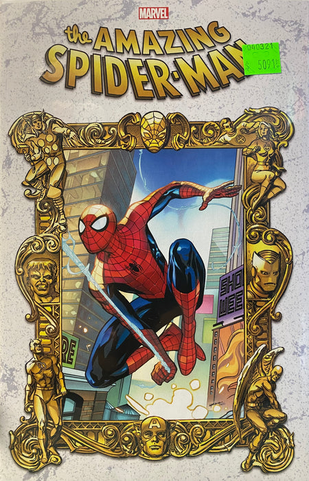 Comic Books Marvel Comics - Amazing Spider-Man (2018 6th Series) 059 - Cover B Lupacchino Masterworks Variant Edition (Cond. VF-) - 5091 - Cardboard Memories Inc.