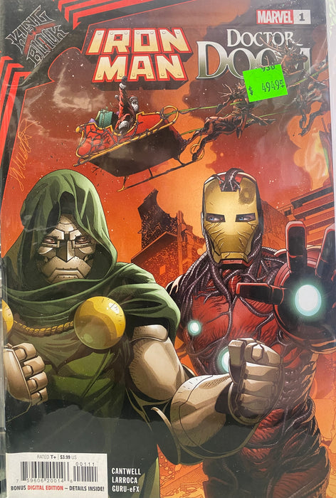 Comic Books Marvel Comics - King in Black Iron Man Doctor Doom (2020) 001 (Cond. FN+) - 4949 - Cardboard Memories Inc.