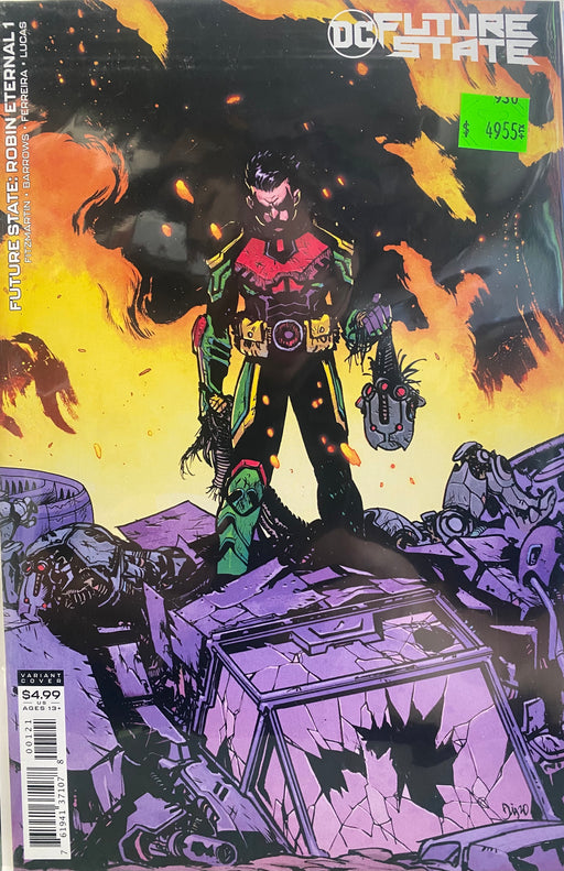 Comic Books DC Comics - Future State Robin Eternal (2021) 001 - Cover B Variant Edition (Cond. VF-) - 4955 - Cardboard Memories Inc.