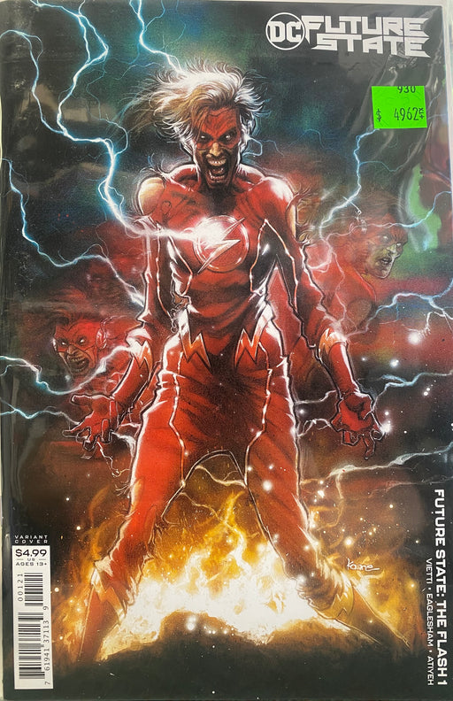 Comic Books DC Comics - Future State Flash (2021) 001 - Cover B Variant Edition (Cond. VF-) - 4962 - Cardboard Memories Inc.