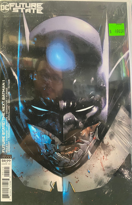Comic Books DC Comics - Future State The Next Batman (2021) 001 - Cover B Variant Edition (Cond. VF-) - 4965 - Cardboard Memories Inc.