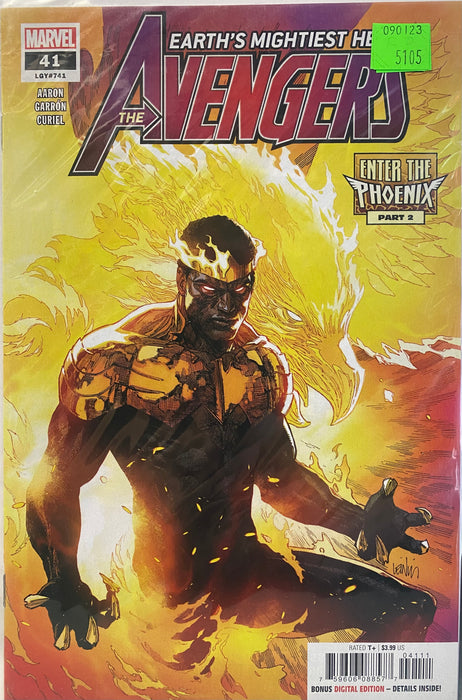 Comic Books Marvel Comics - Avengers (2018 8th Series) 041 (Cond. VF-) - 5105 - Cardboard Memories Inc.