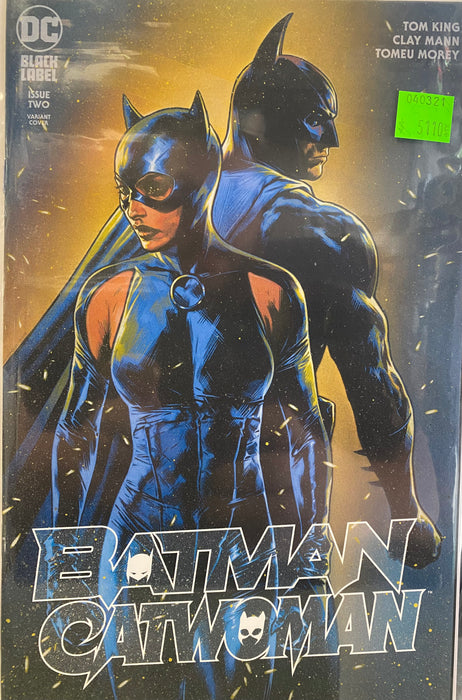 Comic Books DC Comics - Batman Catwoman (2021) 002 - Cover C Travis Charest Variant Edition (Cond. VF-) - 5110 - Cardboard Memories Inc.