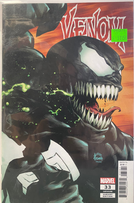 Comic Books Marvel Comics - Venom (2018) 033 - Cover C Stegman Variant Edition (Cond. VF-) - 5115 - Cardboard Memories Inc.