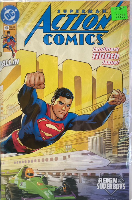 Comic Books DC Comics - Action Comics (2016 3rd Series) 1100 (Cond. VF-) - 22966 |
Cardboard Memories Inc.
76194134388410011