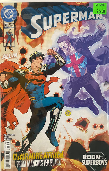 Comic Books DC Comics - Superman (2023) 040 (Cond. VF-) - 22968 |
Cardboard Memories Inc.
76194137950004011