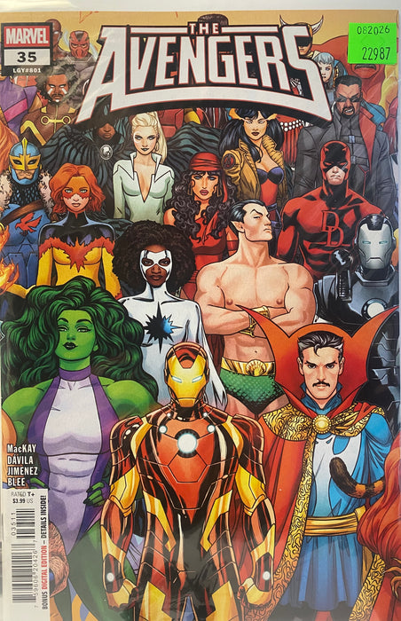 Comic Books Marvel Comics - Avengers (2023) 035 (Cond VF-) - 22987 |
Cardboard Memories Inc.
75960620426703511