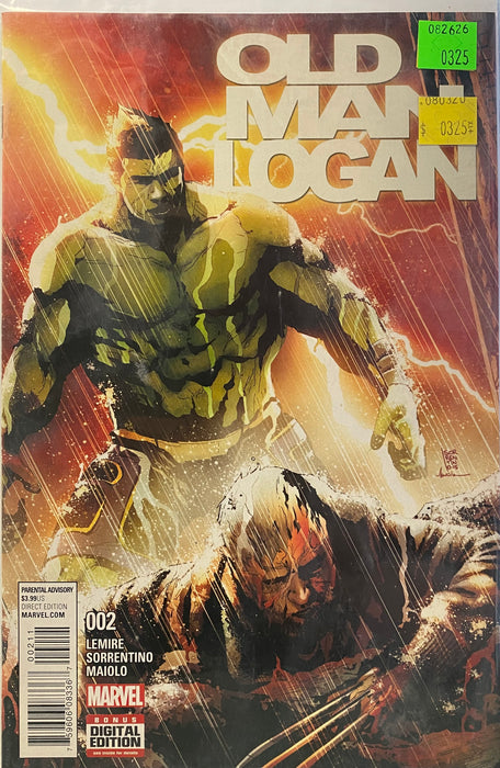 Comic Books Marvel Comics - Old Man Logan (2016) 002 (Cond. FN/VF) - 0325 - Cardboard Memories Inc.