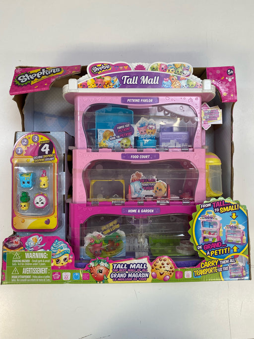 Action Figures and Toys Import Dragon - Shopkins - Happy Places - Tall Mall - Cardboard Memories Inc.