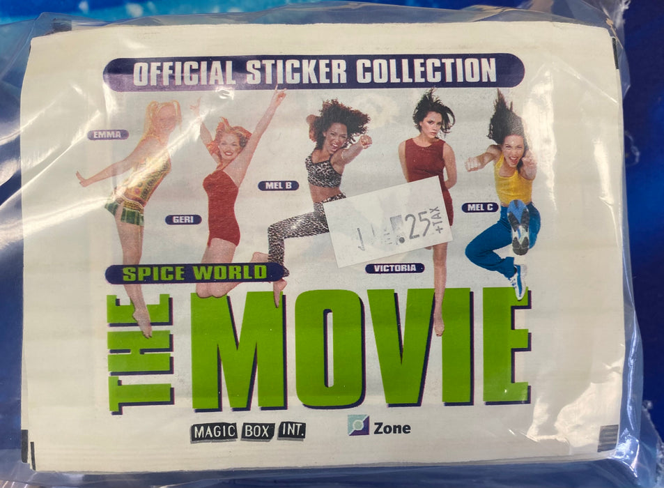 Stickers Magic Box International - Spice World the Movie - 50 Sticker Pack - Cardboard Memories Inc.