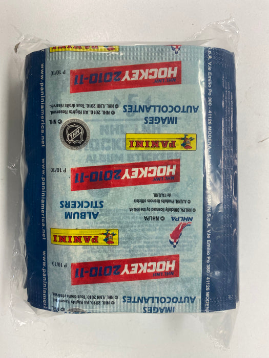 Stickers Panini - Hockey - 2010-11 Stickers - 28 Pack Bundle - Cardboard Memories Inc.