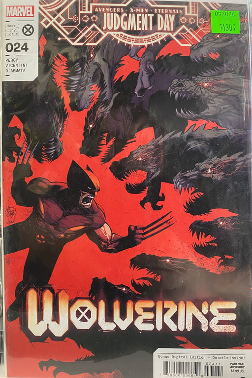 Comic Books Marvel Comics - Wolverine (2020 6th Series) 024 (Cond. VF-) - 14309 - Cardboard Memories Inc.