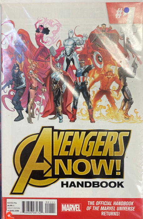 Comic Books Marvel Comics - Avengers Now! Handbook (2014) 001 (Cond. FN+) - 3817 - Cardboard Memories Inc.