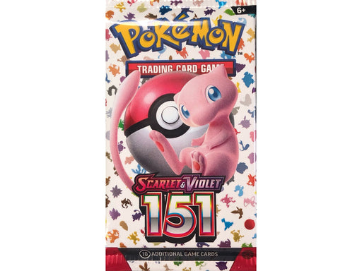 Trading Card Games Pokemon - Scarlet and Violet - 151 - Booster Pack - Cardboard Memories Inc.