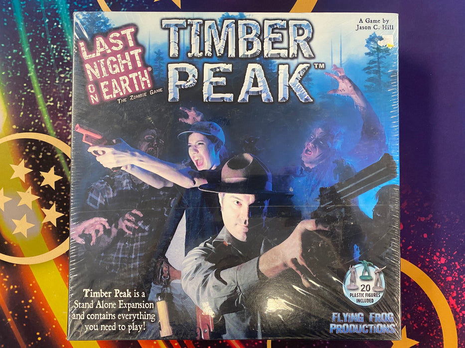 Board Games Flying Frog Productions - Last Night On Earth - Timber Peak - Standalone Expansion - Cardboard Memories Inc.