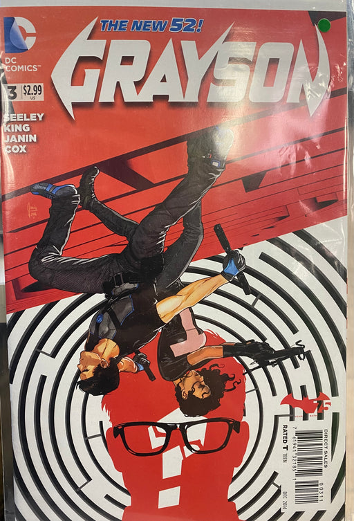 Comic Books DC Comics - Grayson (2014) 003 (Cond. FN) - 4234 - Cardboard Memories Inc.