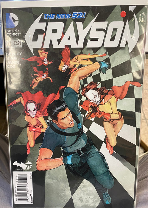 Comic Books DC Comics - Grayson (2014) 004 (Cond. FN) - 4236 - Cardboard Memories Inc.