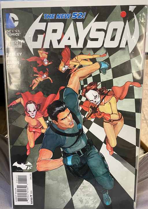 Comic Books DC Comics - Grayson (2014) 004 (Cond. FN) - 4236 - Cardboard Memories Inc.