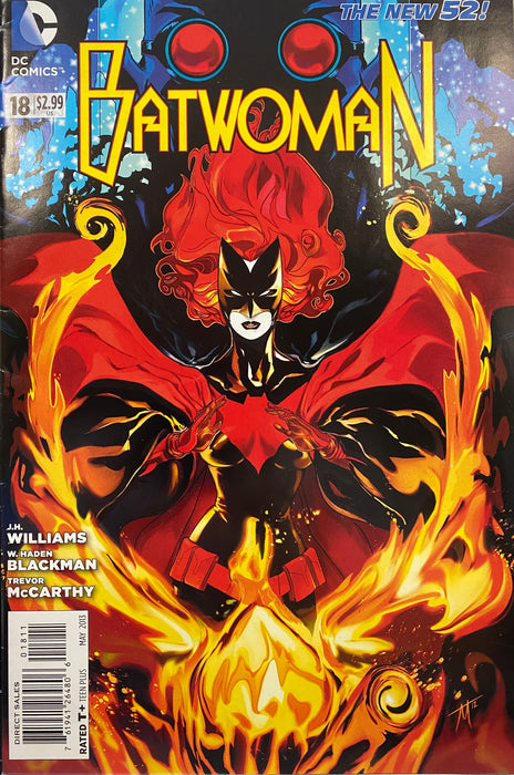 Comic Books DC Comics - Batwoman (2011 2nd Series) 018 (Cond. FN-) - 4035 - Cardboard Memories Inc.
