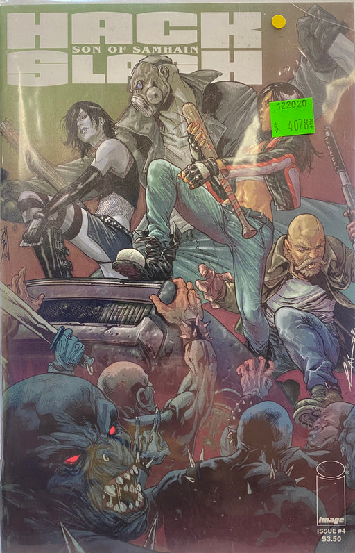 Comic Books Image Comics - Hack Slash Son of Samhain (2014) 004 (Cond. FN) - 4078 - Cardboard Memories Inc.