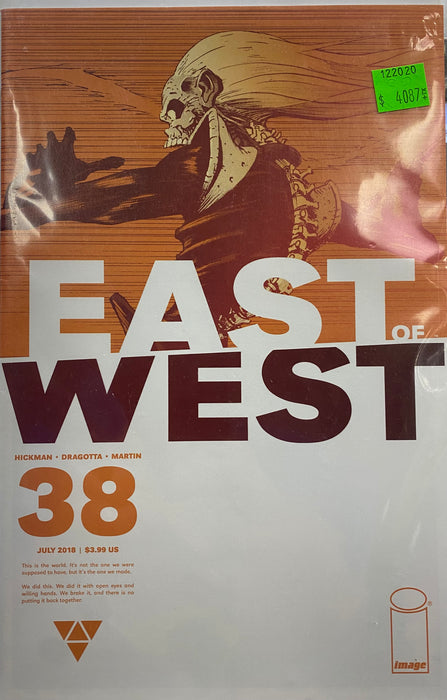 Comic Books Image Comics - East of West (2013) 038 (Cond. FN) - 4087 - Cardboard Memories Inc.