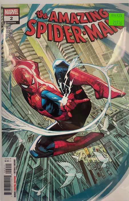 Comic Books Marvel Comics - Amazing Spider-Man (2025 8th Series) 002 (Cond. VF-) - 22716 - Cardboard Memories Inc.