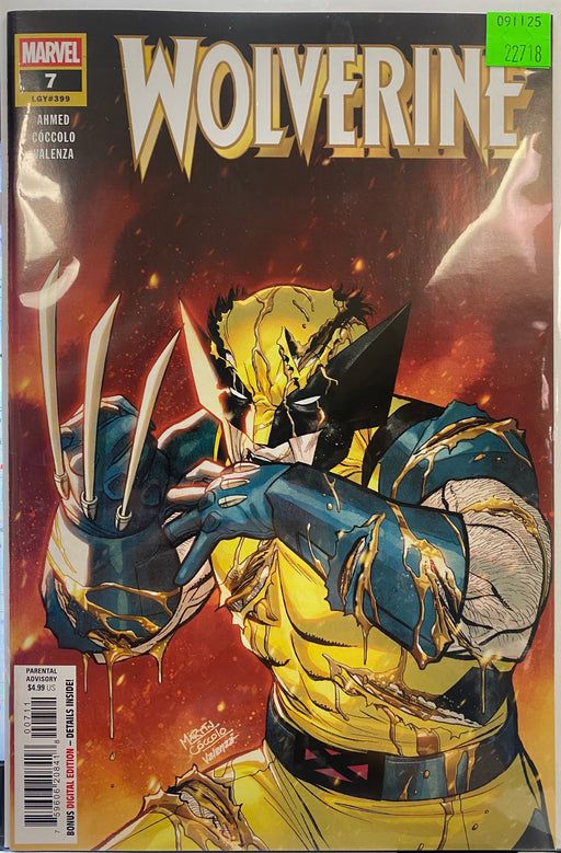 Comic Books Marvel Comics - Wolverine (2024) 007 (Cond. VF-) - 22718 - Cardboard Memories Inc.