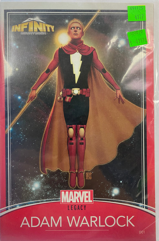 Comic Books Marvel Comics - Infinity Countdown (2018) 001 - Cover F Trading Card Variant Edition (Cond. FN-) - 4117 - Cardboard Memories Inc.