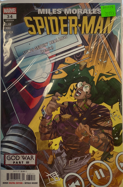 Comic Books Marvel Comics - Miles Morales Spider-Man (2023) 034 (Cond. VF-) - 22723 - Cardboard Memories Inc.