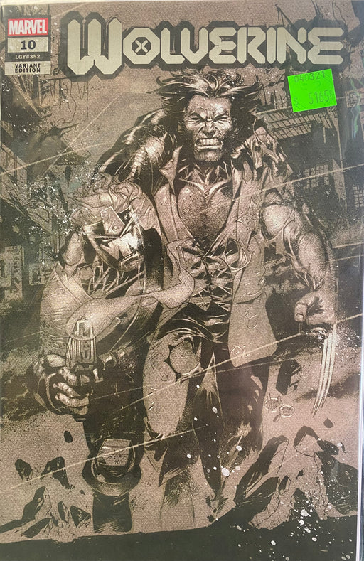 Comic Books Marvel Comics - Wolverine (2020 6th Series) 010 - Cover C Kubert Variant Edition (Cond. VF-) - 5165 - Cardboard Memories Inc.