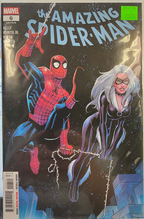 Comic Books Marvel Comics - Amazing Spider-Man (2025 8th Series) 006 (Cond. VF-) - 22726 - Cardboard Memories Inc.