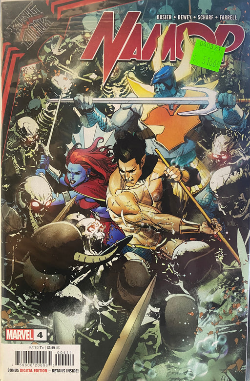 Comic Books Marvel Comics - King in Black - Namor (2020) 004 (Cond. VF-) - 5166 - Cardboard Memories Inc.