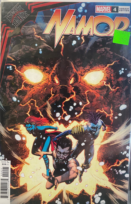 Comic Books Marvel Comics - King in Black - Namor (2020) 004 - Cover B Giangiordano Variant Edition (Cond. VF-) - 5167 - Cardboard Memories Inc.