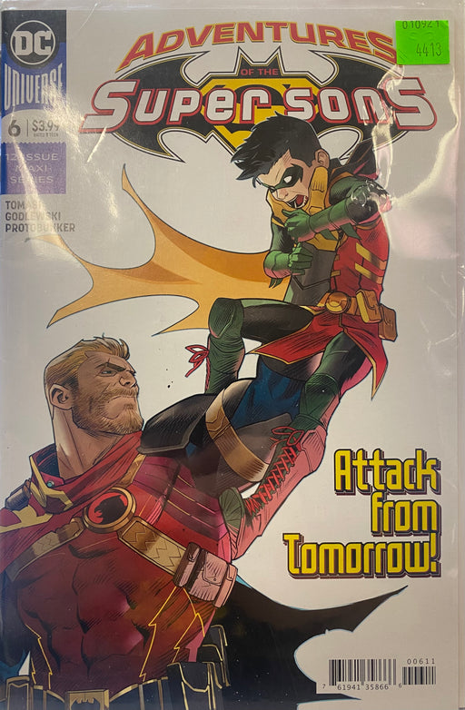 Comic Books DC Comics - Adventures of Super Sons (2018) 006 (Cond. FN) - 4413 - Cardboard Memories Inc.