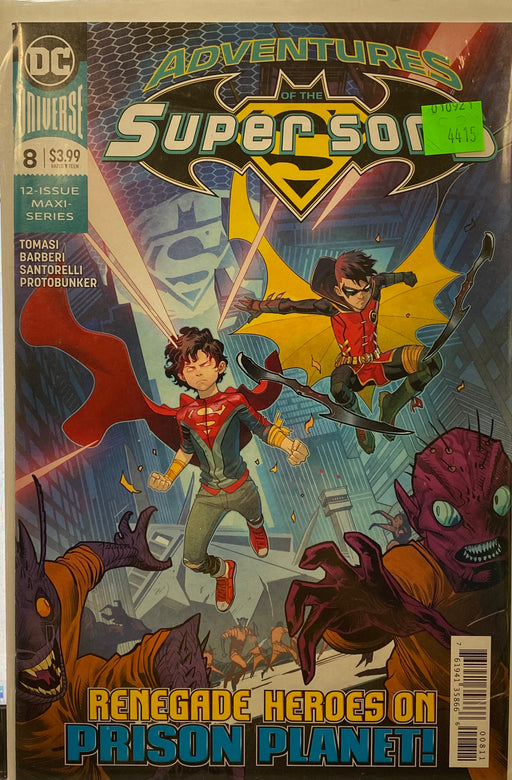 Comic Books DC Comics - Adventures of Super Sons (2018) 008 (Cond. VG/FN) - 4415 - Cardboard Memories Inc.