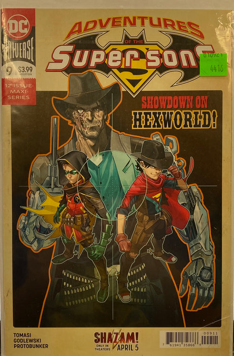 Comic Books DC Comics - Adventures of Super Sons (2018) 009 (Cond. FN-) - 4416 - Cardboard Memories Inc.