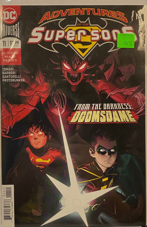 Comic Books DC Comics - Adventures of Super Sons (2018) 011 (Cond. FN) - 4418 - Cardboard Memories Inc.