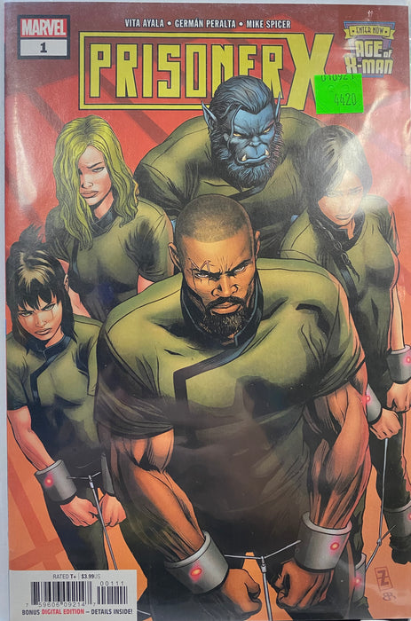 Comic Books Marvel Comics - Age of X-Man Prisoner X (2019) 001 of 5 (Cond. FN) - 4420 - Cardboard Memories Inc.