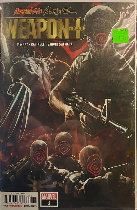 Comic Books Marvel Comics - Absolute Carnage Weapon Plus (2019) 001 (Cond. VF-) - 4445 |
Cardboard Memories Inc.
75960609728900111