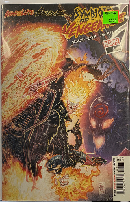 Comic Books Marvel Comics - Absolute Carnage Symbiote of Vengeance (2019) 001 (Cond. VF-) - 4446 |
Cardboard Memories Inc.
75960609552000111