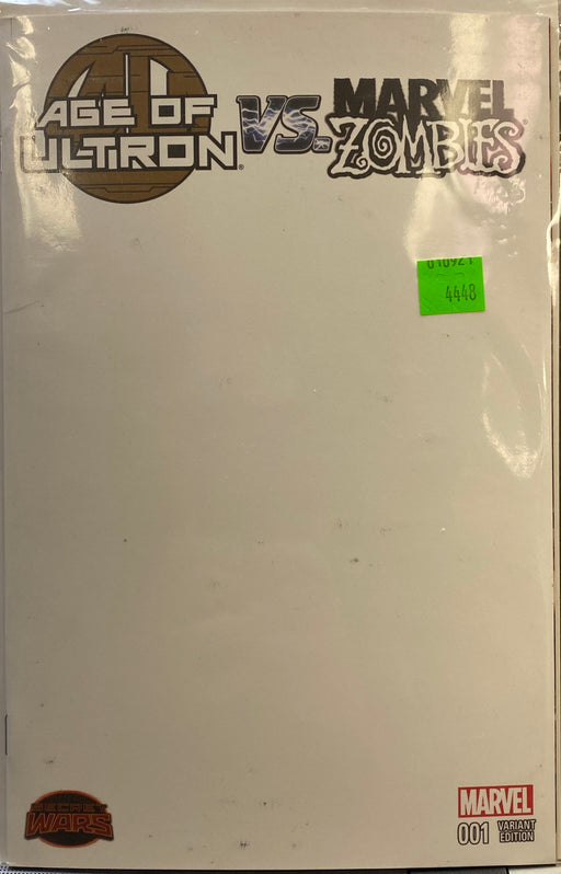 Comic Books Marvel Comics - Age of Ultron vs. Marvel Zombies (2015) 001 - Cover E Blank Variant Edition (Cond. FN-) - 4448 |
Cardboard Memories Inc.
75960608203200151