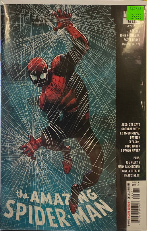 Comic Books Marvel Comics - Amazing Spider-Man (2022 7th Series) 060 (Cond. VF-) - 22853 |
Cardboard Memories Inc.
75960620200306011