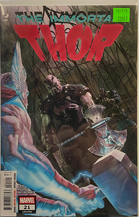 Comic Books Marvel Comics - Immortal Thor (2023) 021 (Cond. VF-) - 22861 |
Cardboard Memories Inc.
75960620664302111