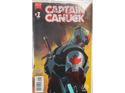Comic Books Chapterhouse Publishing - Captain Canuck (2015) 001 Signed by Richard Comely (Cond. FN+) 21290 - Cardboard Memories Inc.