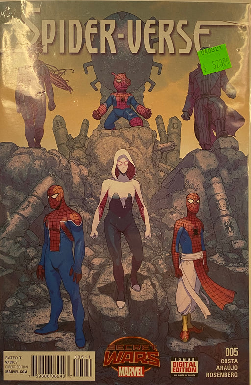 Comic Books Marvel Comics - Spider-Verse (2015 2nd Series) 005 (Cond. VF-) - 5238 - Cardboard Memories Inc.