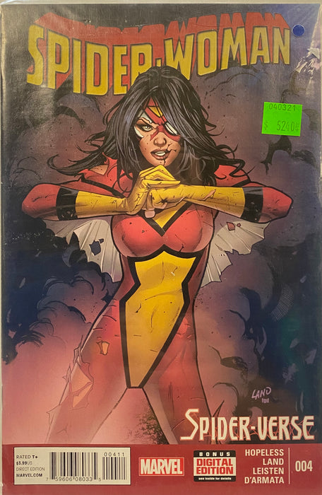 Comic Books Marvel Comics - Spider-Woman (2014 5th Series) 004 (Cond. VF-) - 5240 - Cardboard Memories Inc.