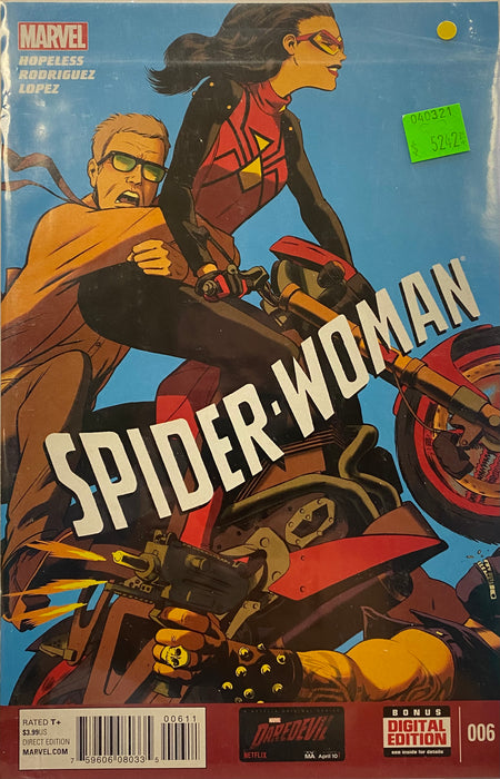 Comic Books Marvel Comics - Spider-Woman (2014 5th Series) 006 (Cond. VF-) - 5242 - Cardboard Memories Inc.
